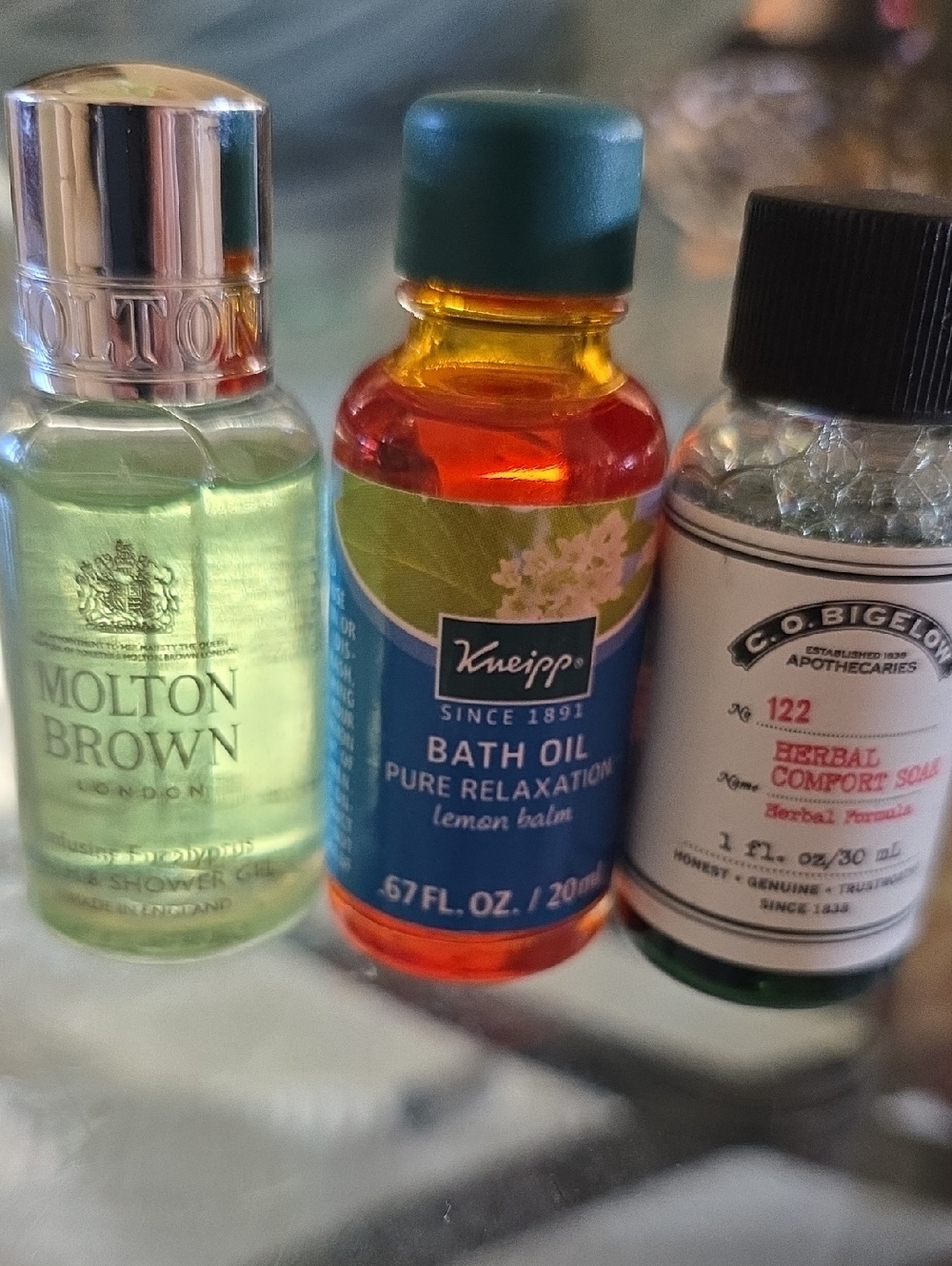 Pure Relaxation Lemon Balm Bath Oil - Soak And Shower Gel Travel Size